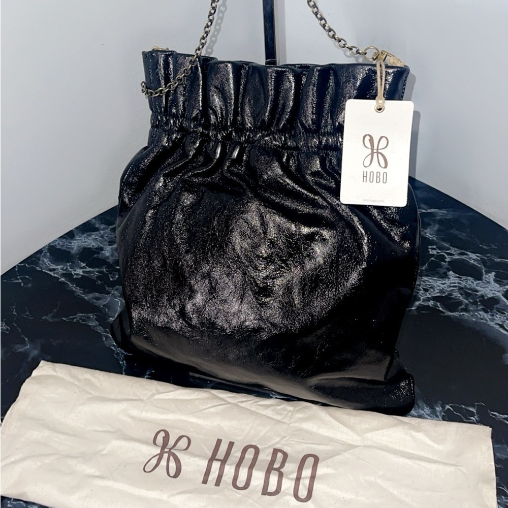 HOBO Handbag Prose Convertible Crossbody Bag Black Genuine Leather AUTHENTIC NEW